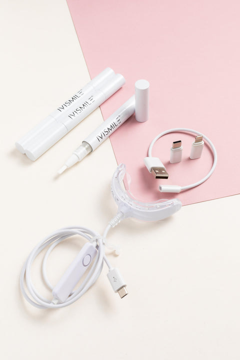 Kit de Blanchiment Dentaire Connecté Blanc - Android/Apple/USB