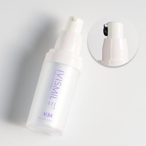 Dentifrice - V34 Gel Correcteur de Couleur et Protecteur Éclat 2en1