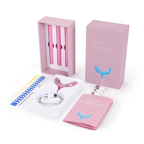 Kit de Blanchiment Dentaire Connecté ROSE - Android/Apple/USB